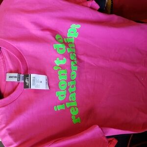 I don't do relationships shirt